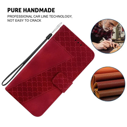 For Xiaomi Redmi Note 13R Pro 5G Case 7-Shape Pattern Wallet Phone Protector with Hand Strap