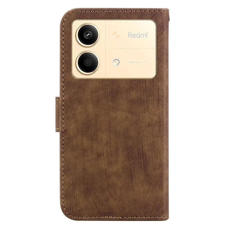Wallet Case for Xiaomi Redmi Note 13R Pro 5G Shell Cute Tiger PU Leather Flip Phone Cover