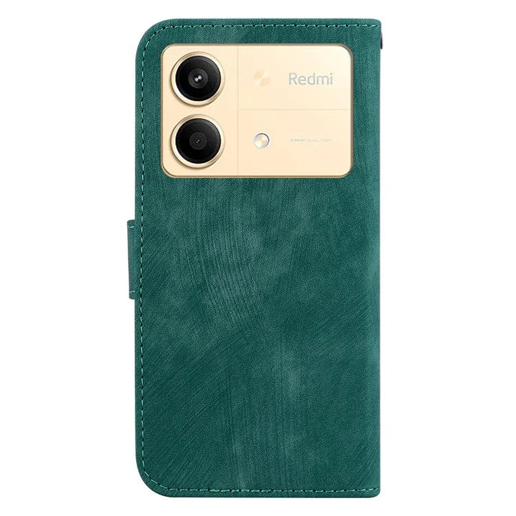 Wallet Case for Xiaomi Redmi Note 13R Pro 5G Shell Cute Tiger PU Leather Flip Phone Cover