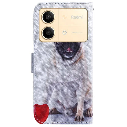 For Xiaomi Redmi Note 13R Pro 5G Case Anti-drop Pattern Printing Stand Mobile Phone Protector