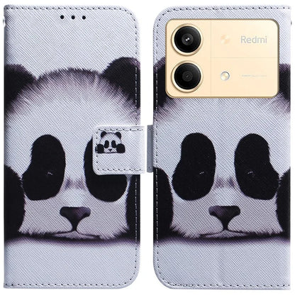 For Xiaomi Redmi Note 13R Pro 5G Case Anti-drop Pattern Printing Stand Mobile Phone Protector