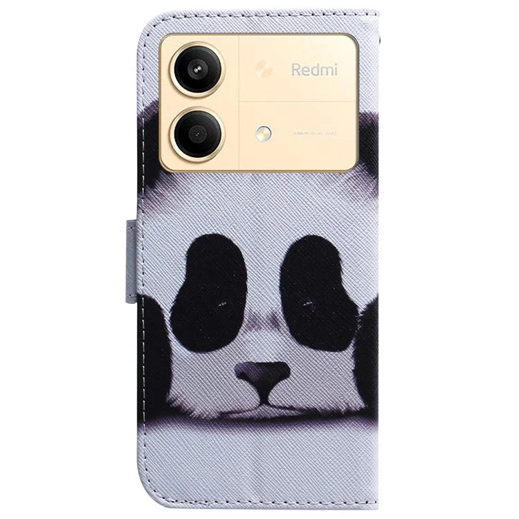 For Xiaomi Redmi Note 13R Pro 5G Case Anti-drop Pattern Printing Stand Mobile Phone Protector