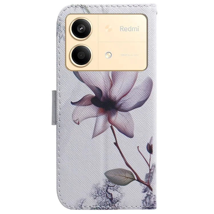For Xiaomi Redmi Note 13R Pro 5G Case Anti-drop Pattern Printing Stand Mobile Phone Protector