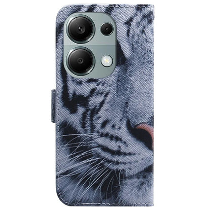 For Xiaomi Redmi Note 13 Pro 4G / Poco M6 Pro 4G Case Drop-proof Pattern Printing Card Slots Phone Cover