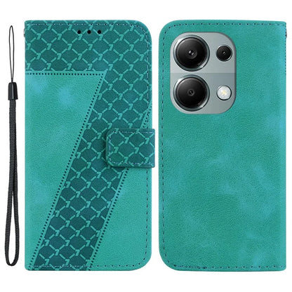 For Xiaomi Redmi Note 13 Pro 4G / Poco M6 Pro 4G Case 7-Shape Pattern Drop Protection Phone Cover