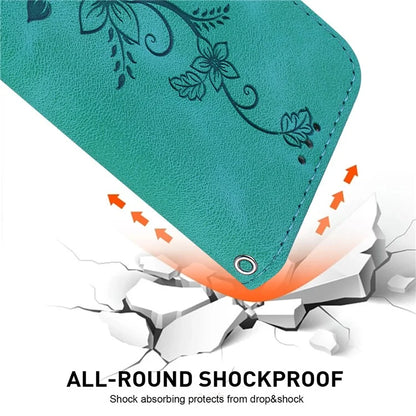 For Xiaomi Redmi Note 13 Pro 4G / Poco M6 Pro 4G Leather Case Flower Imprint Foldable Stand Phone Cover