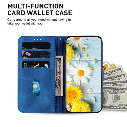 For Xiaomi Redmi Note 13 Pro 4G / Poco M6 Pro 4G Leather Case Flower Imprint Foldable Stand Phone Cover