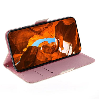 For Xiaomi Redmi Note 13 Pro 4G / Poco M6 Pro 4G Case Wallet Pattern Printed Leather Cover with Strap