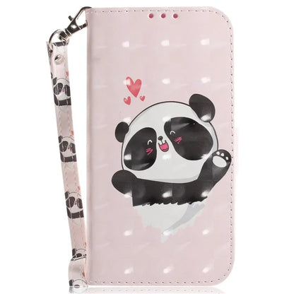 For Xiaomi Redmi Note 13 Pro 4G / Poco M6 Pro 4G Case Wallet Pattern Printed Leather Cover with Strap