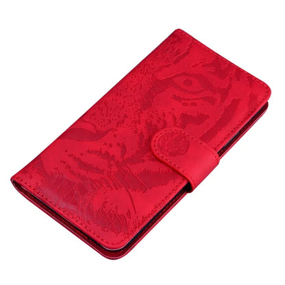 For Xiaomi Redmi Note 13 Pro 4G / Poco M6 Pro 4G Case PU Leather Wallet Tiger Pattern Phone Cover