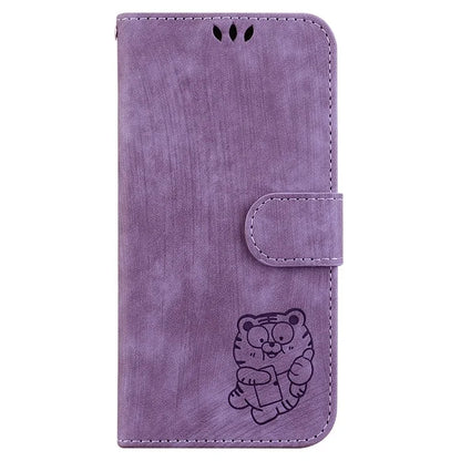 For Xiaomi Redmi Note 13 Pro 4G / Poco M6 Pro 4G Leather Case Cute Tiger Imprinted Phone Cover