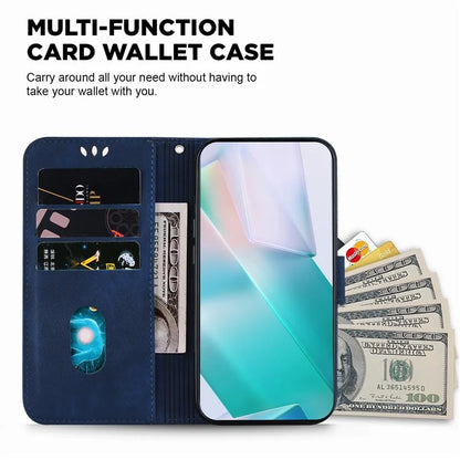 For Xiaomi Redmi Note 13 Pro 4G / Poco M6 Pro 4G Leather Case Cute Tiger Imprinted Phone Cover