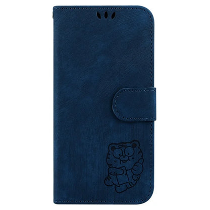 For Xiaomi Redmi Note 13 Pro 4G / Poco M6 Pro 4G Leather Case Cute Tiger Imprinted Phone Cover