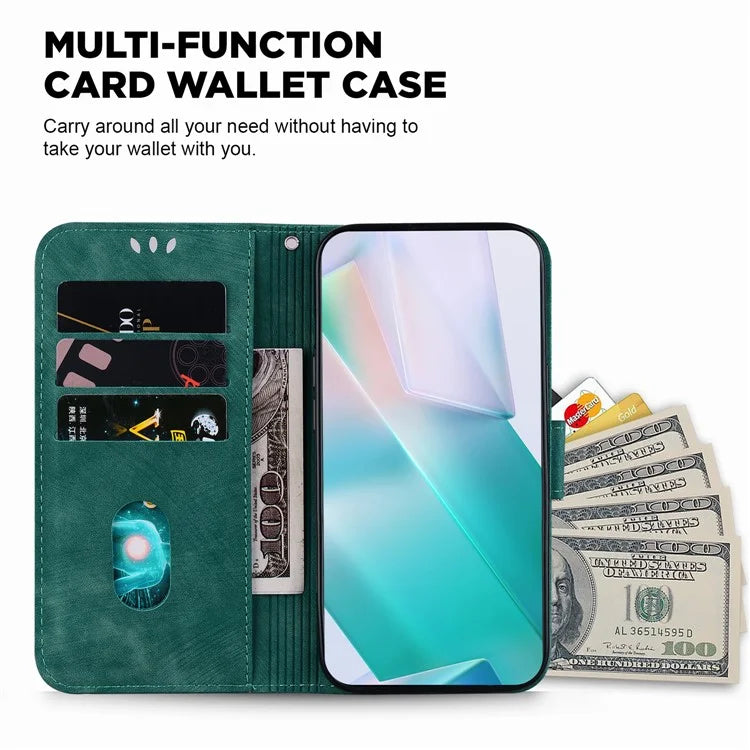 For Xiaomi Redmi Note 13 Pro 4G / Poco M6 Pro 4G Leather Case Cute Tiger Imprinted Phone Cover