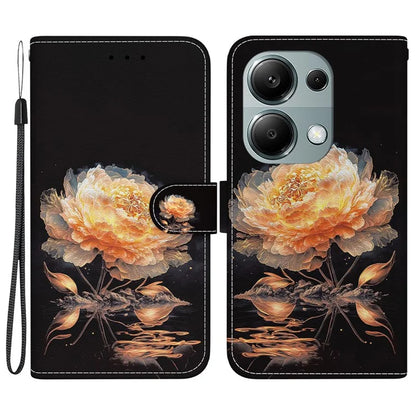 For Xiaomi Redmi Note 13 Pro 4G / Poco M6 Pro 4G Case Printed Pattern Wallet Leather Phone Cover