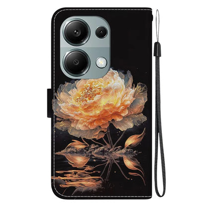 For Xiaomi Redmi Note 13 Pro 4G / Poco M6 Pro 4G Case Printed Pattern Wallet Leather Phone Cover