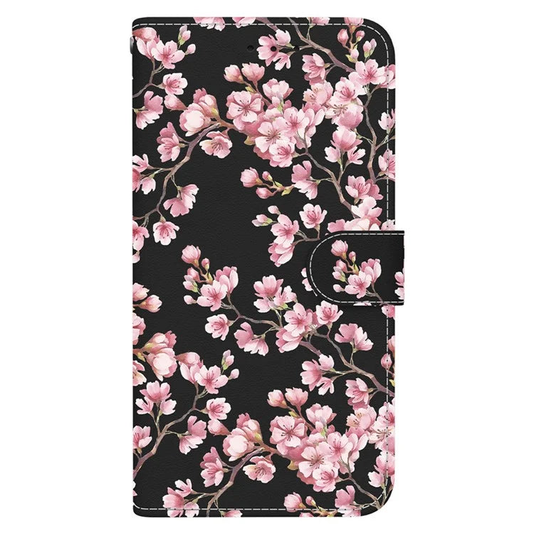 For Xiaomi Redmi Note 13 Pro 4G / Poco M6 Pro 4G Case Printed Pattern Wallet Leather Phone Cover