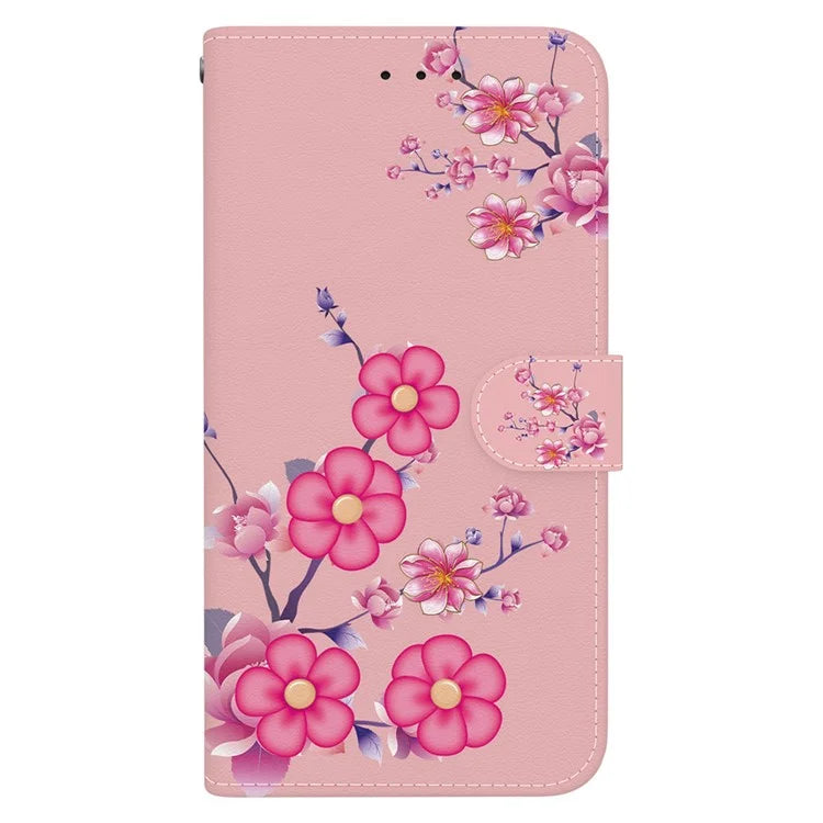 For Xiaomi Redmi Note 13 Pro 4G / Poco M6 Pro 4G Case Printed Pattern Wallet Leather Phone Cover