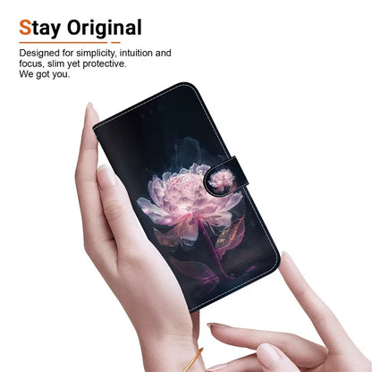 For Xiaomi Redmi Note 13 Pro 4G / Poco M6 Pro 4G Case Printed Pattern Wallet Leather Phone Cover