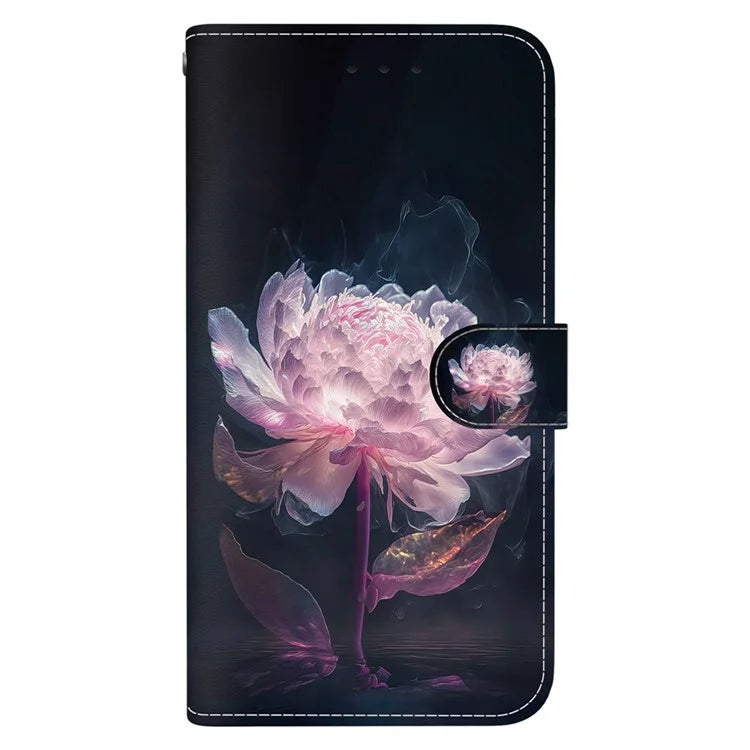 For Xiaomi Redmi Note 13 Pro 4G / Poco M6 Pro 4G Case Printed Pattern Wallet Leather Phone Cover