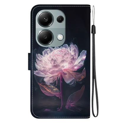 For Xiaomi Redmi Note 13 Pro 4G / Poco M6 Pro 4G Case Printed Pattern Wallet Leather Phone Cover
