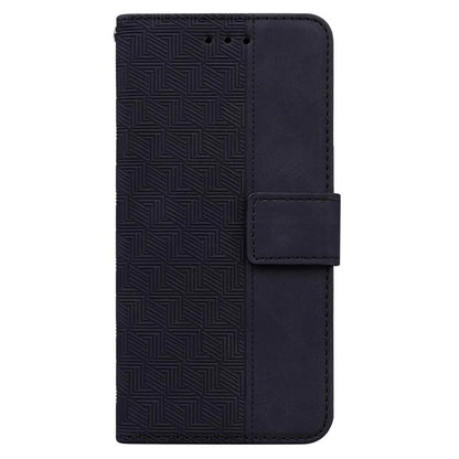 For Xiaomi Redmi Note 13 Pro 4G / Poco M6 Pro 4G Wallet Case Geometry Leather Phone Cover