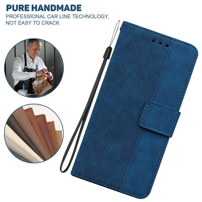For Xiaomi Redmi Note 13 Pro 4G / Poco M6 Pro 4G Wallet Case Geometry Leather Phone Cover