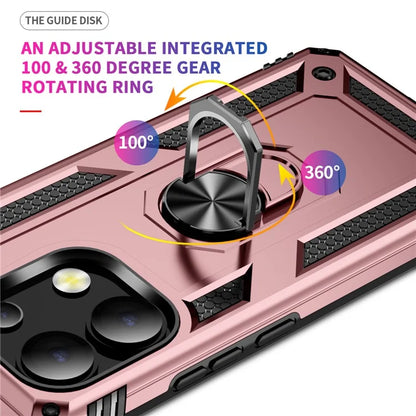 For Xiaomi Redmi Note 13 4G Case PC+TPU Shockproof Phone Cover with Kickstand
