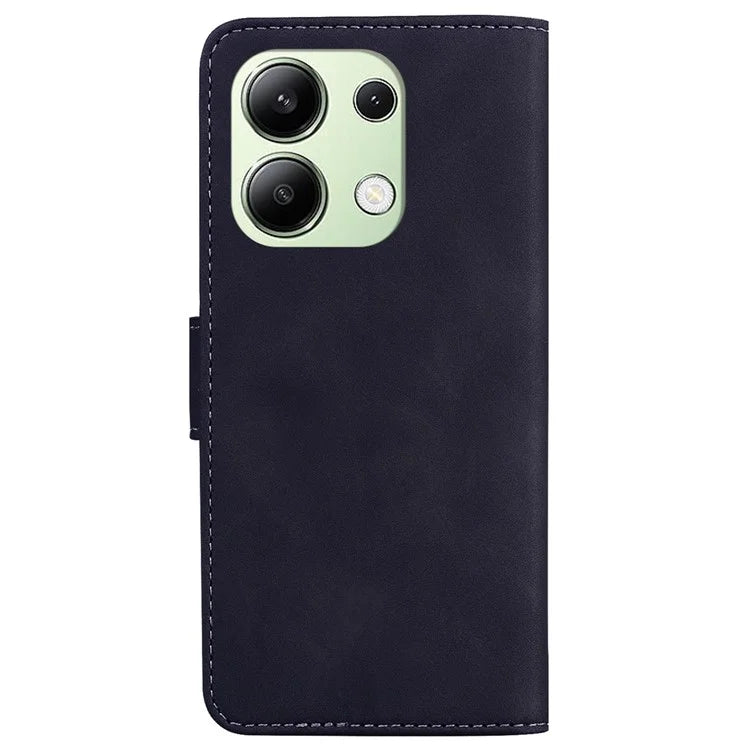 For Xiaomi Redmi Note 13 4G Leather Wallet Case Butterfly Printing Phone Cover