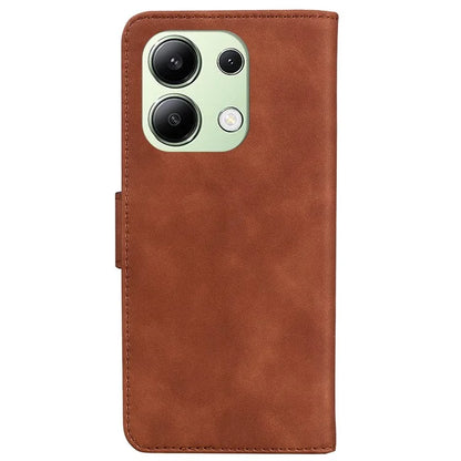 For Xiaomi Redmi Note 13 4G Leather Wallet Case Butterfly Printing Phone Cover