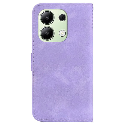 For Xiaomi Redmi Note 13 4G Leather Case Phone Wallet Cover 7-Shape Imprint
