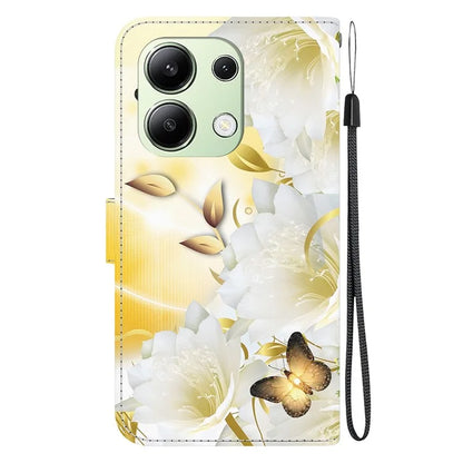 For Xiaomi Redmi Note 13 4G Wallet Case Pattern Printing Leather Phone Cover