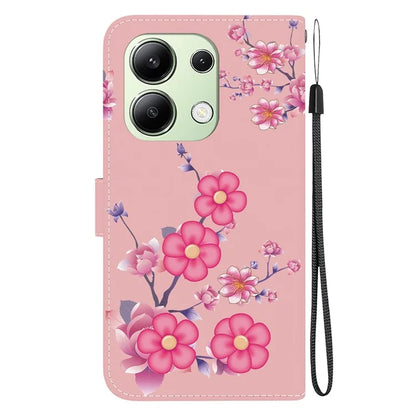For Xiaomi Redmi Note 13 4G Wallet Case Pattern Printing Leather Phone Cover
