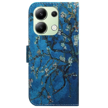 For Xiaomi Redmi Note 13 4G Leather Case Stand Wallet Phone Cover Pattern Printing