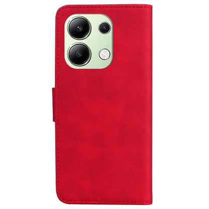 For Xiaomi Redmi Note 13 4G Case Flip Stand Solid Color Design Phone Cover