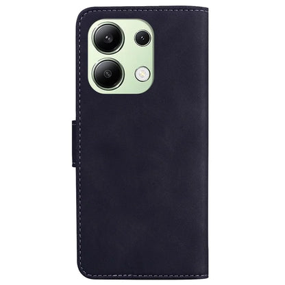 For Xiaomi Redmi Note 13 4G Case Flip Stand Solid Color Design Phone Cover