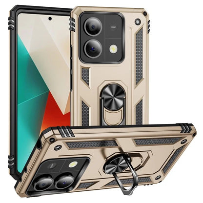 For Xiaomi Redmi Note 13 5G (Global) Kickstand Case Shockproof PC+TPU Phone Cover