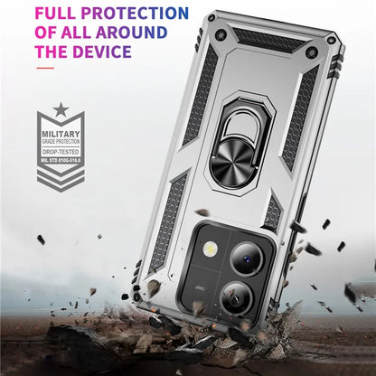 For Xiaomi Redmi Note 13 5G (Global) Kickstand Case Shockproof PC+TPU Phone Cover