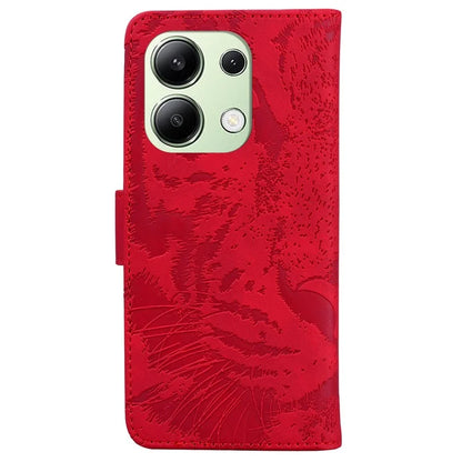 For Xiaomi Redmi Note 13 4G Wallet Case Tiger Pattern PU Leather Phone Cover
