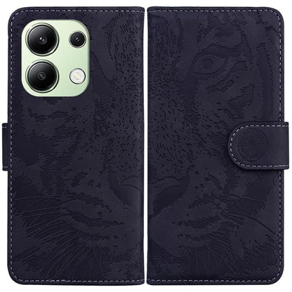 For Xiaomi Redmi Note 13 4G Wallet Case Tiger Pattern PU Leather Phone Cover