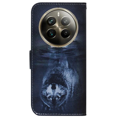 For Realme 12 Pro 5G / 12 Pro+ 5G Leather Case Pattern Printing Protective Phone Cover