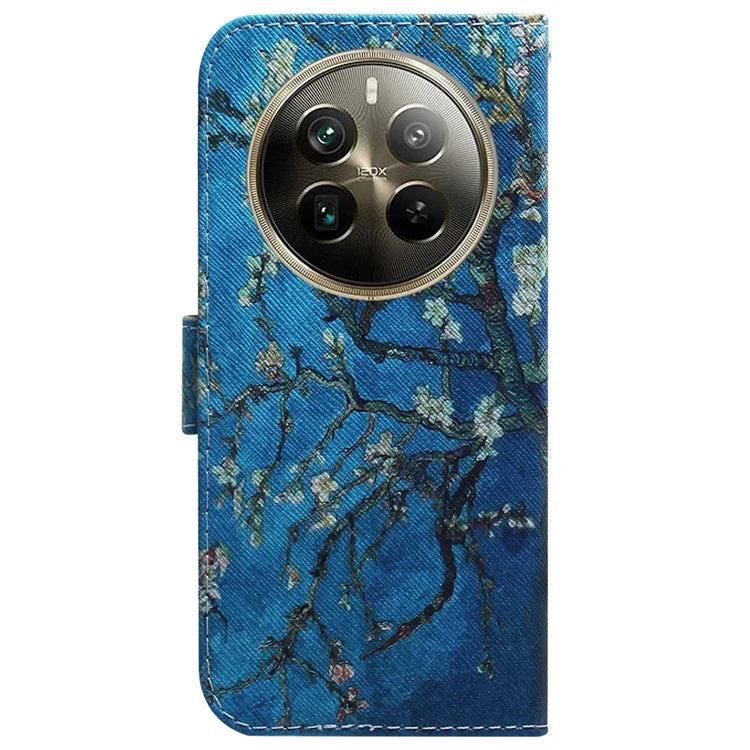 For Realme 12 Pro 5G / 12 Pro+ 5G Leather Case Pattern Printing Protective Phone Cover