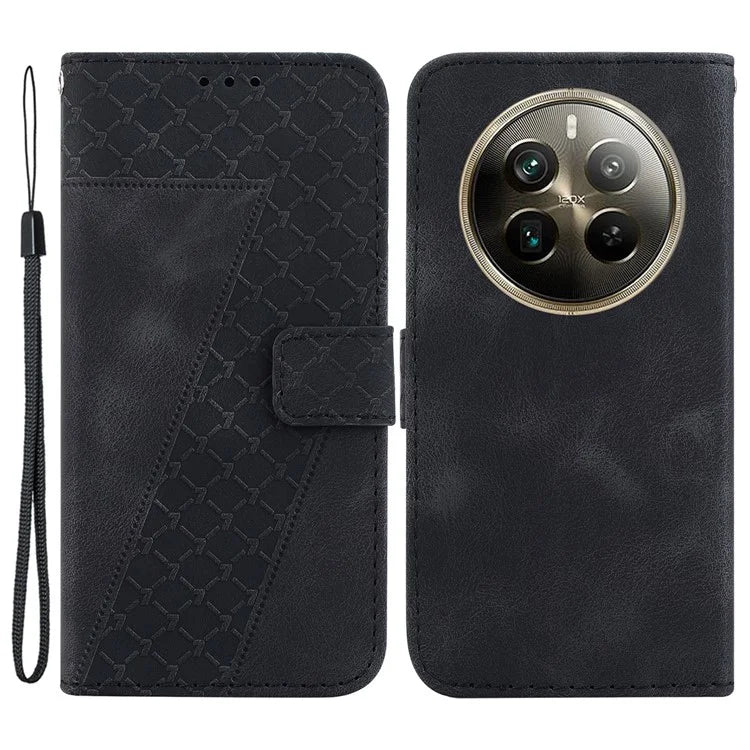 For Realme 12 Pro 5G / 12 Pro+ 5G Case 7-Shape Pattern Drop Protection Phone Cover