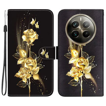 For Realme 12 Pro 5G / 12 Pro+ 5G Case Printed Pattern Wallet Leather Phone Cover