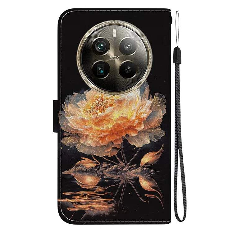For Realme 12 Pro 5G / 12 Pro+ 5G Case Printed Pattern Wallet Leather Phone Cover