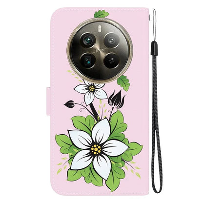 For Realme 12 Pro 5G / 12 Pro+ 5G Case Printed Pattern Wallet Leather Phone Cover