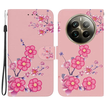 For Realme 12 Pro 5G / 12 Pro+ 5G Case Printed Pattern Wallet Leather Phone Cover