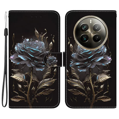 For Realme 12 Pro 5G / 12 Pro+ 5G Case Printed Pattern Wallet Leather Phone Cover