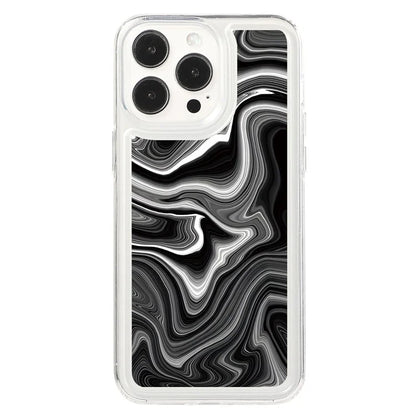 For iPhone 15 Pro Case Marble Pattern TPU Airbag Structure Phone Shell2
