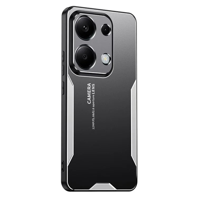 For Xiaomi Redmi Note 13 Pro 4G / Poco M6 Pro 4G Case Drop-Proof Aluminum Alloy+TPU+PC Phone Cover